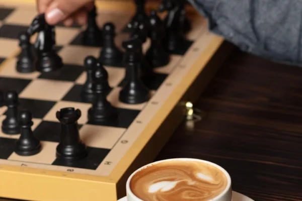 ♟️✨ Happy International Chess Day from M Hotel Makkah's M Cafe! ✨♟️